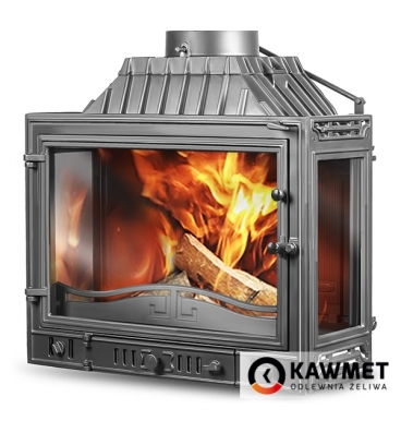 Каминная топка KAW-MET W4 PLB трехсторонняя (14.5 kW) купить